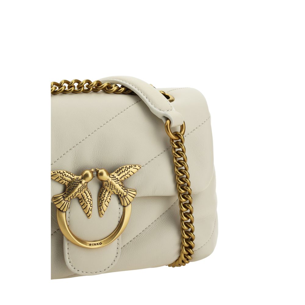 PINKO Love Mini Şişme Omuz Çantası